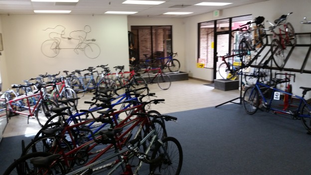 tandem bike store